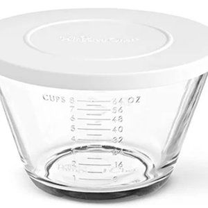 NIB Sealed Pampered Chef Classic Batter Bowl (2 Quart) With Lid #2431 Fast Ship!